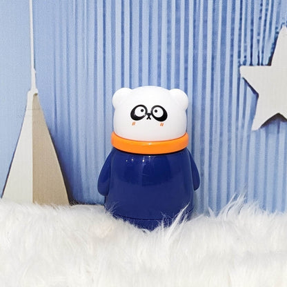 Premium Baby Powder Puff with Dispenser -  Panda