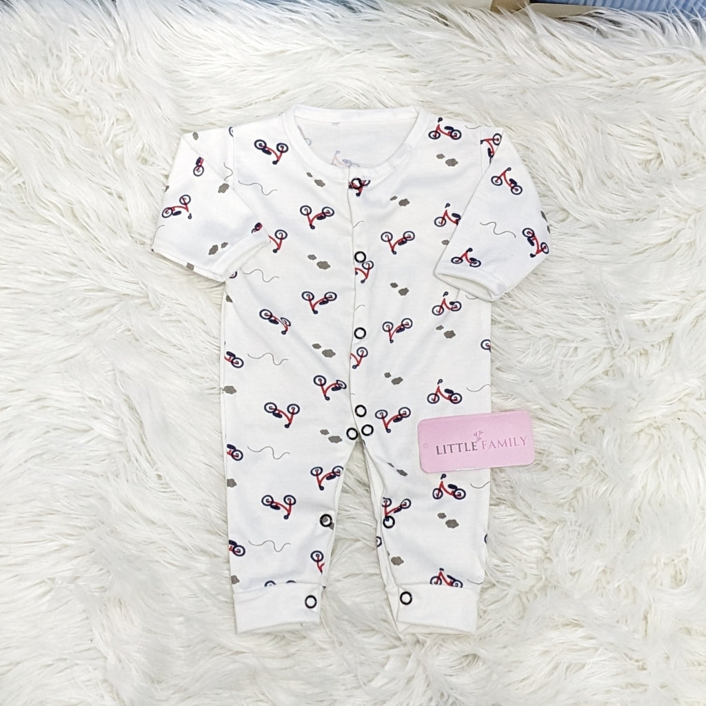 Pack of 3 Premium Baby Rompers – Gentle and Breathable