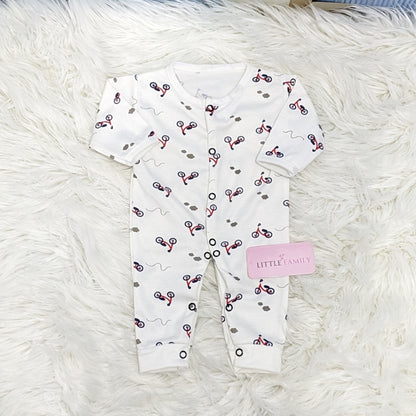Pack of 3 Premium Baby Rompers – Gentle and Breathable