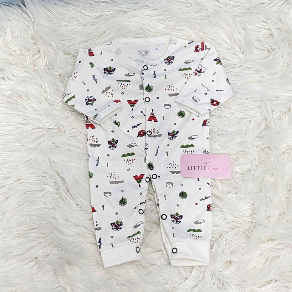 Pack of 3 Premium Baby Rompers – Gentle and Breathable