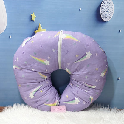 Star Theme Baby Feeding Pillow – Ergonomic Support for Breastfeeding Moms