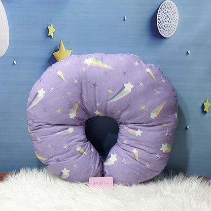 Star Theme Baby Feeding Pillow – Ergonomic Support for Breastfeeding Moms