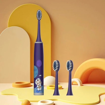 Sonic Electric Toothbrush for Kids with Extra Brush Head