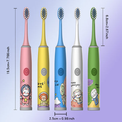Sonic Electric Toothbrush for Kids with Extra Brush Head