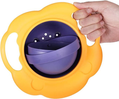 360° Spill-Proof Gyro Bowl for Toddlers