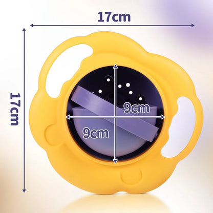 360° Spill-Proof Gyro Bowl for Toddlers