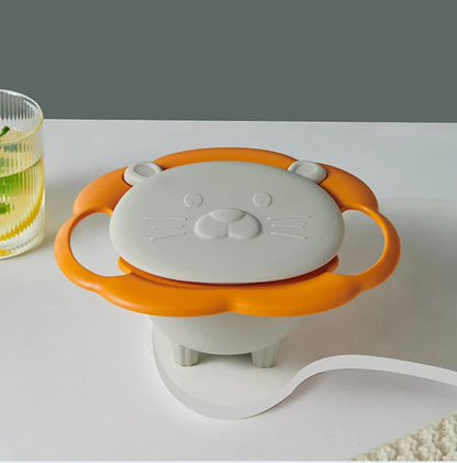 360° Spill-Proof Gyro Bowl for Toddlers