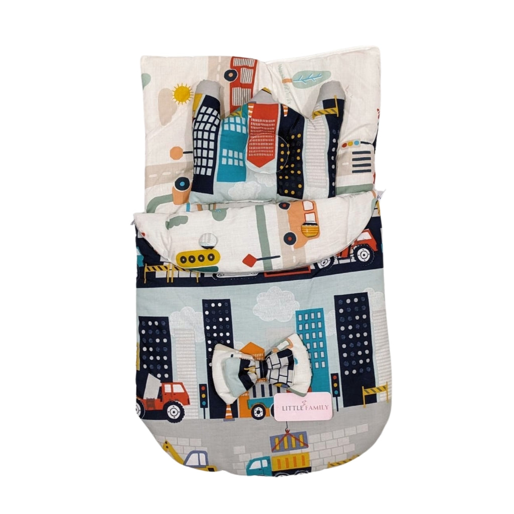 Baby 8-Pieces Bed Set - Car