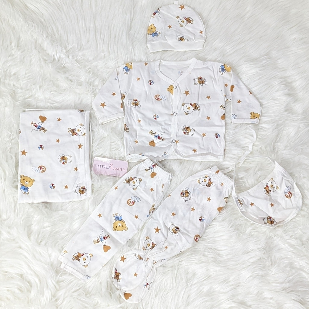 Newborn 6 Pieces Soft & Comfortable Starter Set