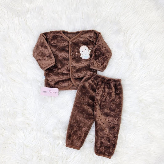 Newborn Winter Fleece Suit