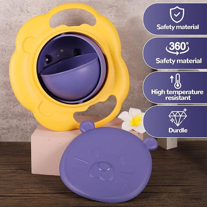 360° Spill-Proof Gyro Bowl for Toddlers