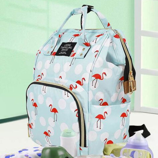 Flamingo Diaper Backpack