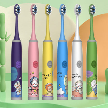 Sonic Electric Toothbrush for Kids with Extra Brush Head