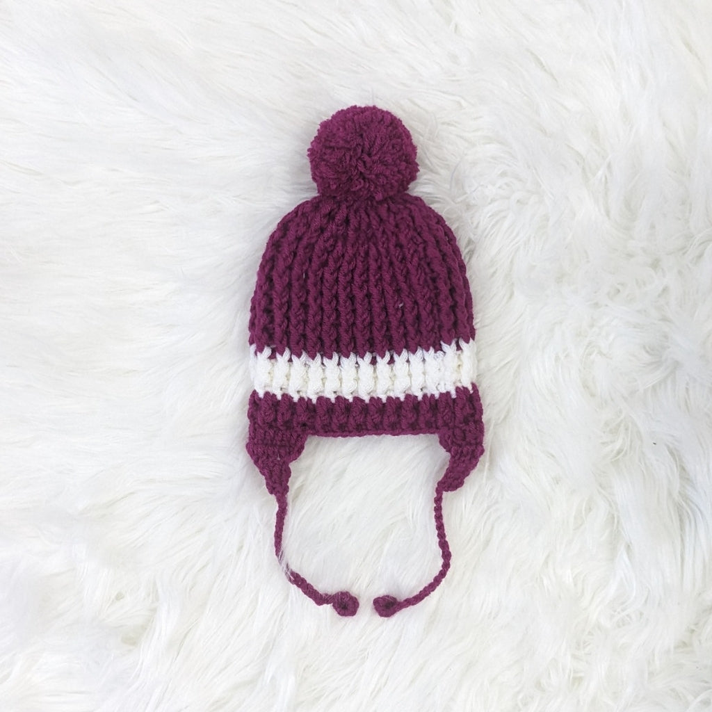 Snow Buddy Winter Baby Woolen Cap