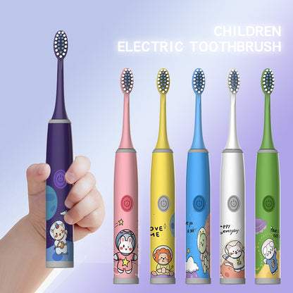 Sonic Electric Toothbrush for Kids with Extra Brush Head