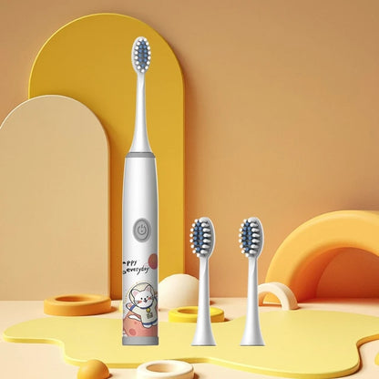 Sonic Electric Toothbrush for Kids with Extra Brush Head