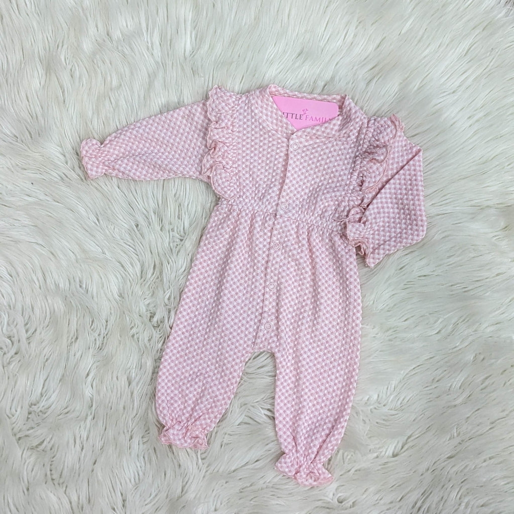 Premium Baby Full Body Romper - Rosie Theme | Pink