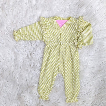 Premium Baby Full Body Romper - Rosie Theme | Yellow