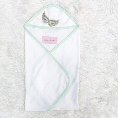 Premium 10-Piece Baby Starter Set – (Wings) | Light Green