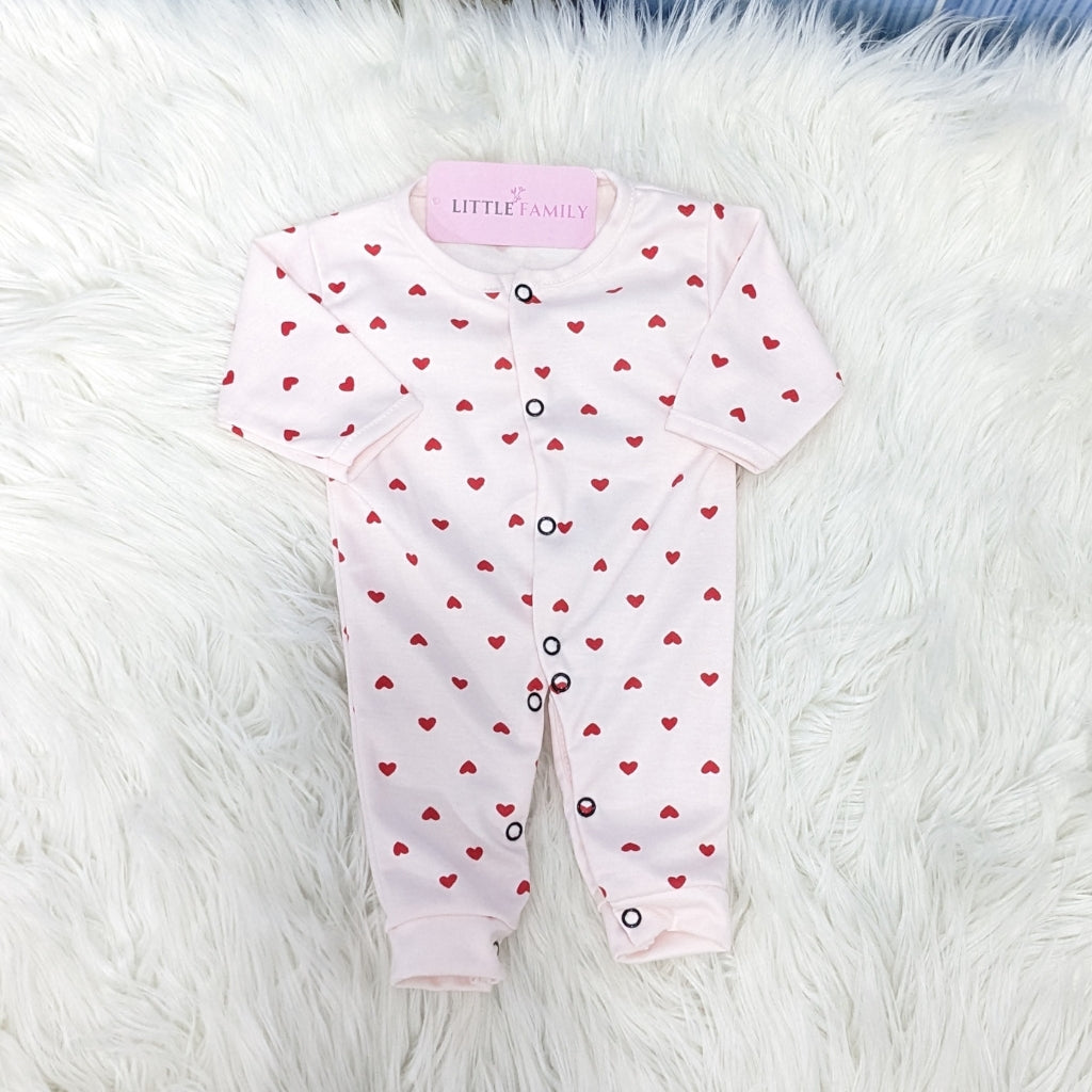 Pack of 3 Premium Baby Rompers – Gentle & Breathable