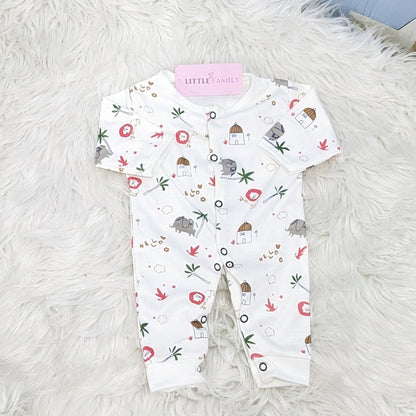 Pack of 3 Premium Baby Rompers – Gentle and Breathable