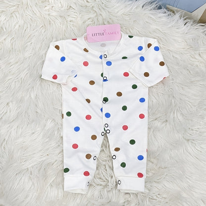 Pack of 3 Premium Baby Rompers – Gentle and Breathable