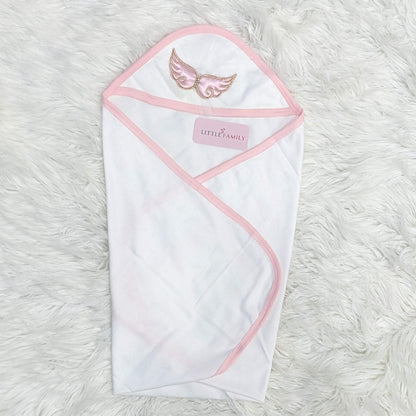 Premium 10-Piece Baby Starter Set – (Wings) | Pink