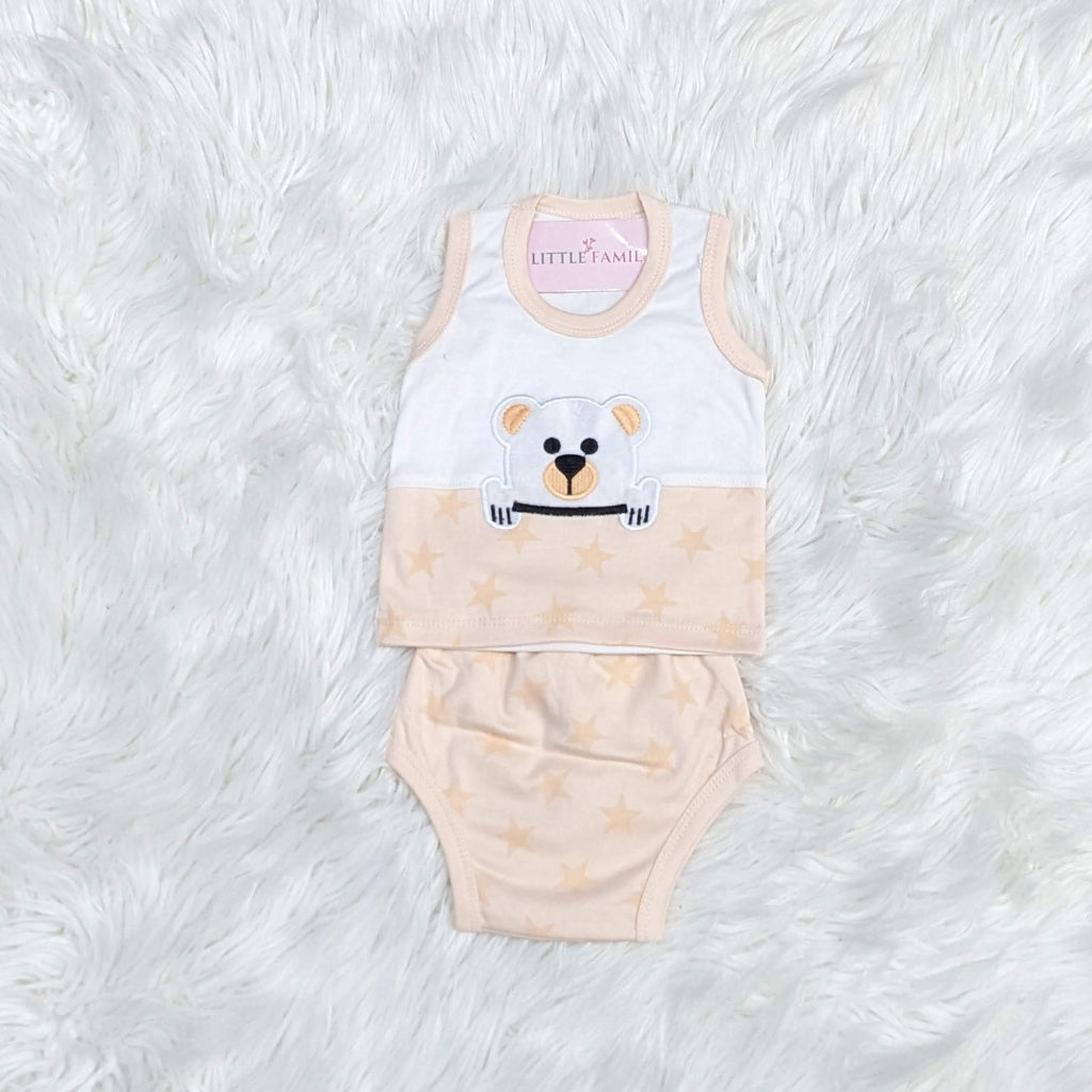 Premium Newborn Baby 10-Piece Gift Set - (BEAR) | Peach