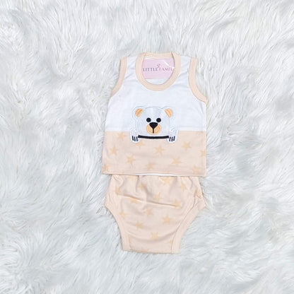 Premium Newborn Baby 10-Piece Gift Set - (BEAR) | Peach