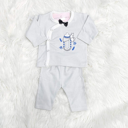 Premium Newborn Baby 10-Piece Gift Set - Grey