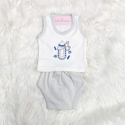 Premium Newborn Baby 10-Piece Gift Set - Grey