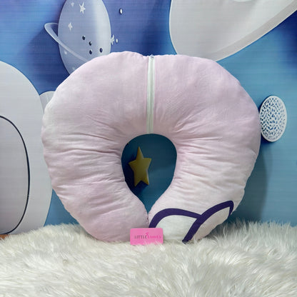 Kitty Theme Baby Feeding Pillow – Ergonomic Support for Breastfeeding Moms