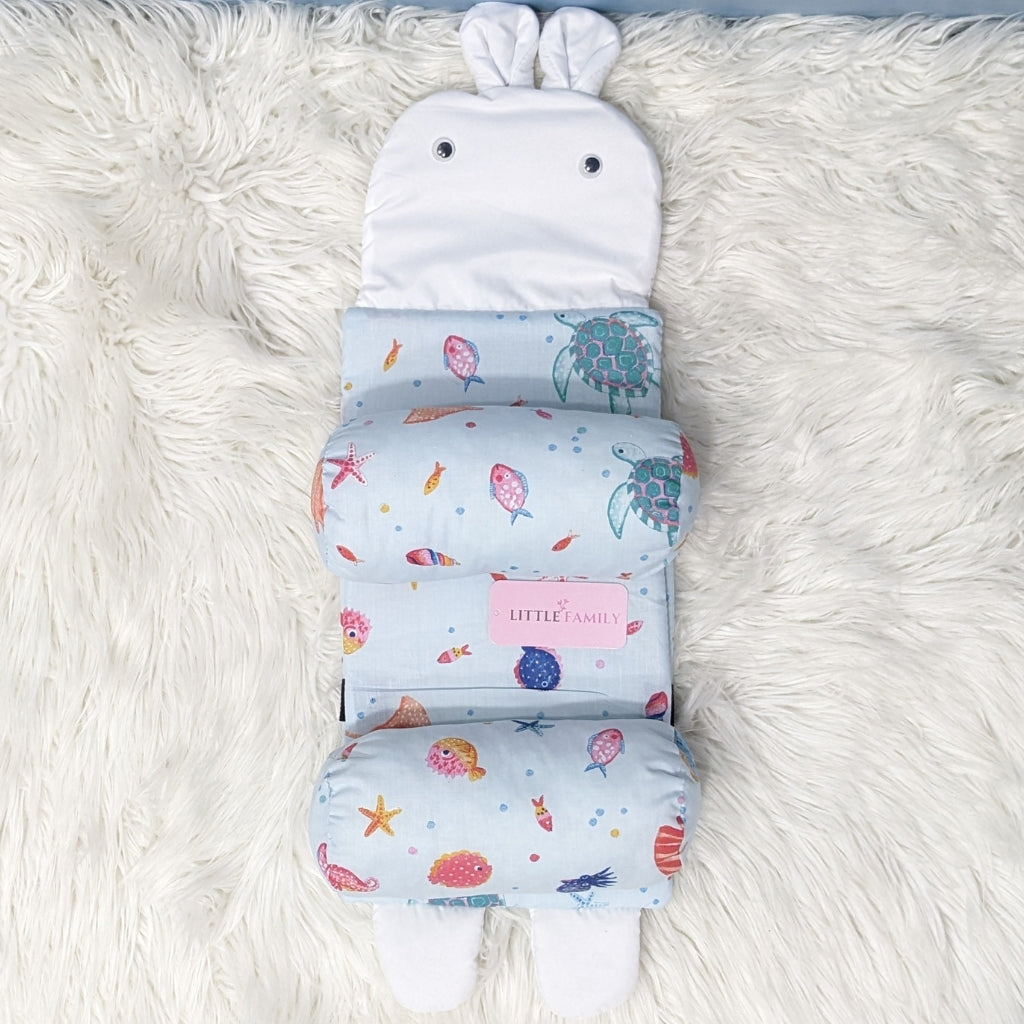 Sea Animal Baby Head Shaping Pillow – Ergonomic Support