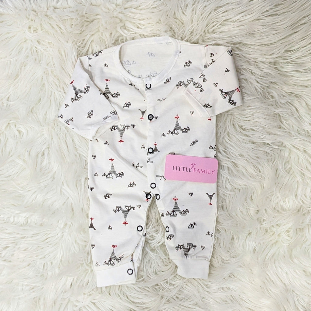 Pack of 3 Premium Baby Rompers – Gentle and Breathable