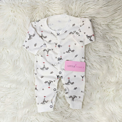 Pack of 3 Premium Baby Rompers – Gentle and Breathable