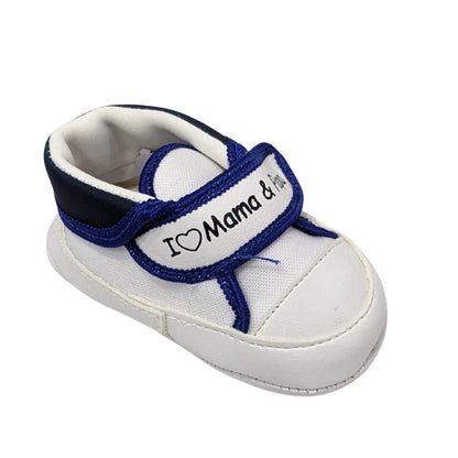 Premium Soft-Sole Baby Shoes – “I Love Mama & Papa”
