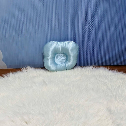 Premium Silk Baby Bedding Set - 8 Pieces (Sky Blue)