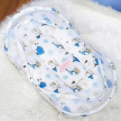 Snowflake Baby Bedding Set - 8 Pieces (Large)
