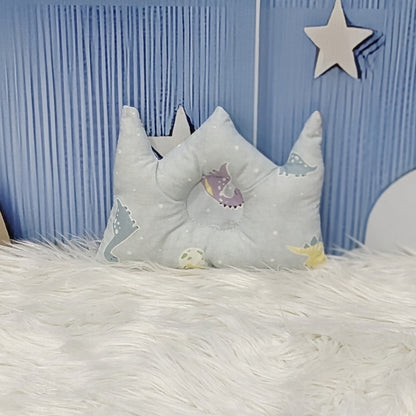 Soft Grey Dino Baby Carry Nest – Large Size