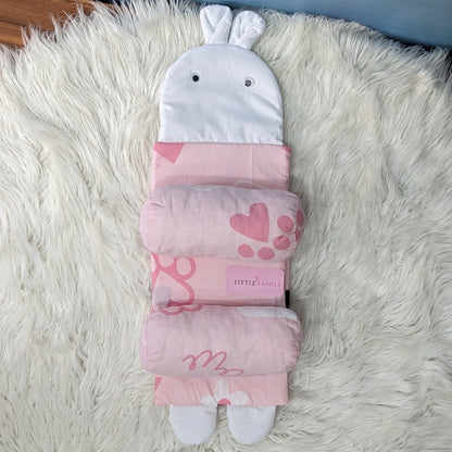 Soft Pink Baby Head Shaping Pillow – Ergonomic Support
