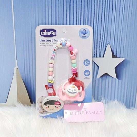 Baby Pacifier Clip with Soother – BPA-Free Beaded Holder