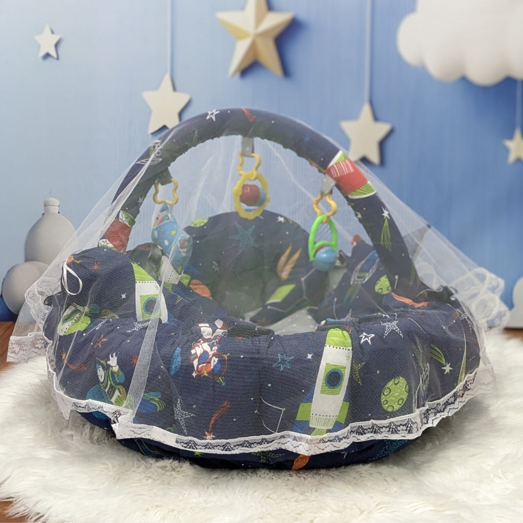 Premium 12-Piece Baby Bedding Set | Space Theme