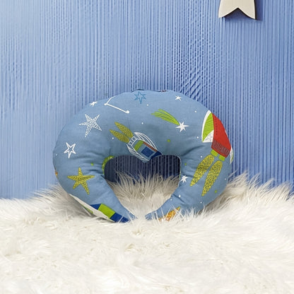 Premium 12-Piece Baby Bedding Set | Blue Astronaut