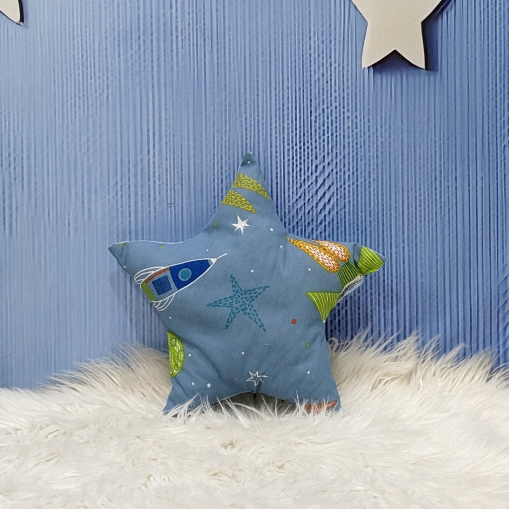 Premium 12-Piece Baby Bedding Set | Blue Astronaut