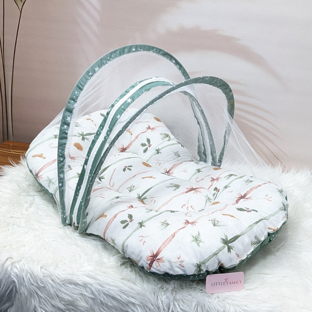 Starry Dreams Baby Bedding Set - 8 Pieces (Green) | Large