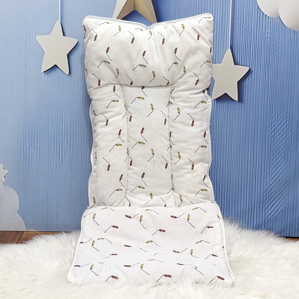 Starry Dreams Baby Bedding Set - 8 Pieces (Magenta) | Large