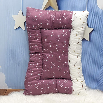 Starry Dreams Baby Bedding Set - 8 Pieces (Magenta) | Large