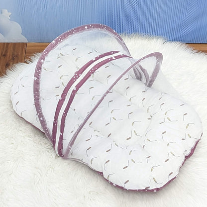 Starry Dreams Baby Bedding Set - 8 Pieces (Magenta) | Large