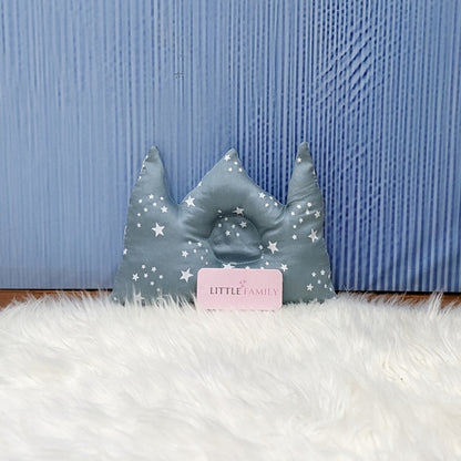 Starry Dreams Baby Bedding Set - 8 Pieces (Blue Gray) | Large