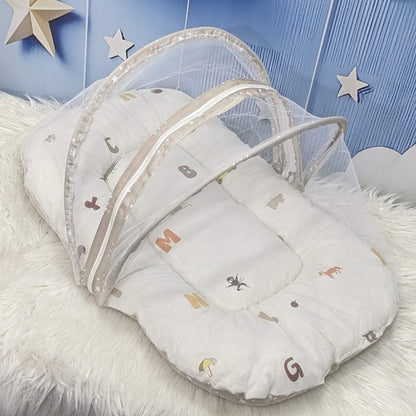 Starry Dreams Baby Bedding Set - 8 Pieces (Caramel) | Large
